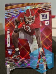 2021 Xtra Points Diamond Foil Azeez Ojulari Rookie New York Giants #269
